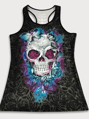 Skeleton Scoop Bodycon Dress