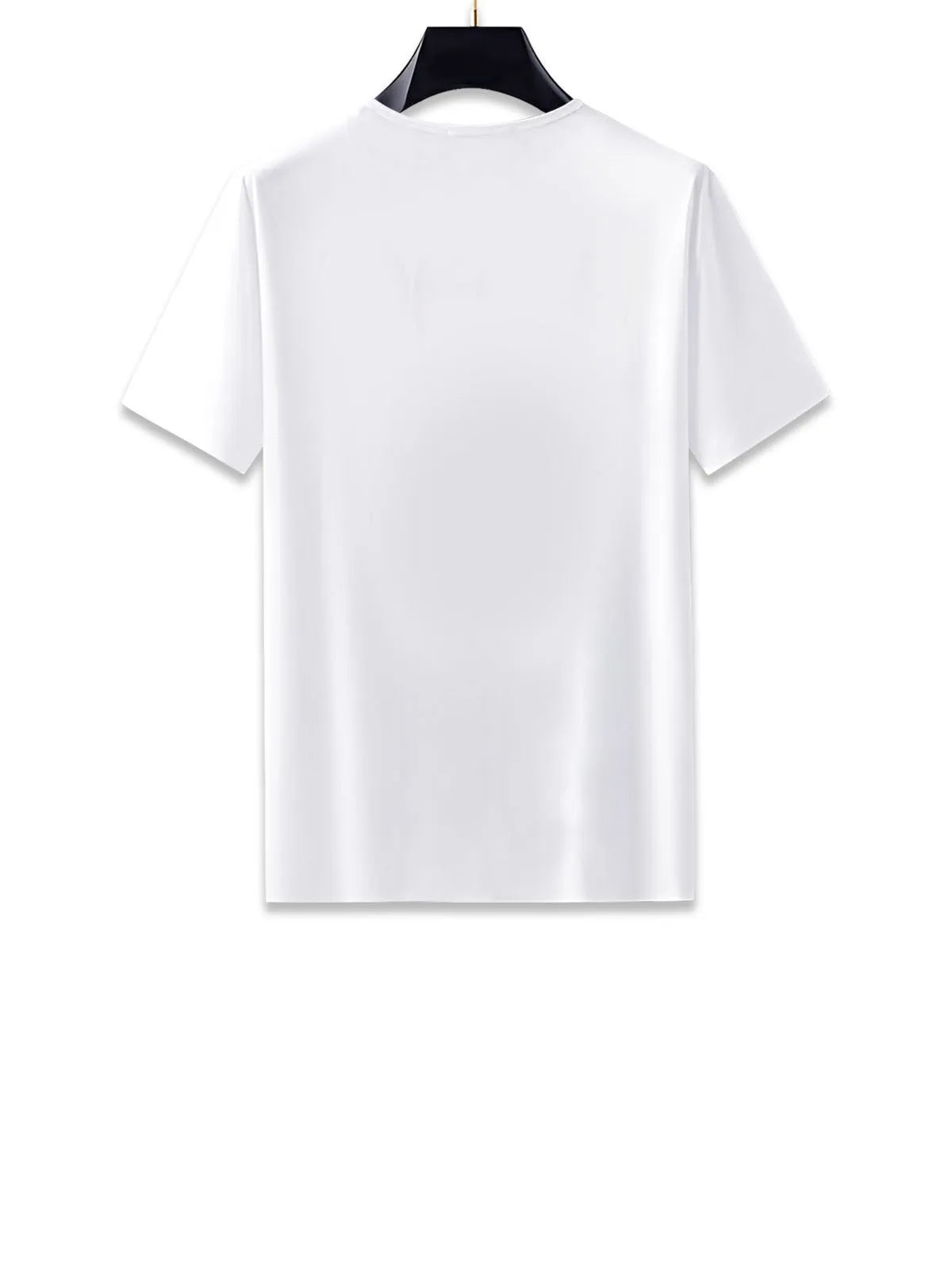 Smoke Figure Print Casual T-shirt