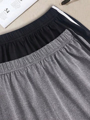 2-Pack Solid Pajama Shorts