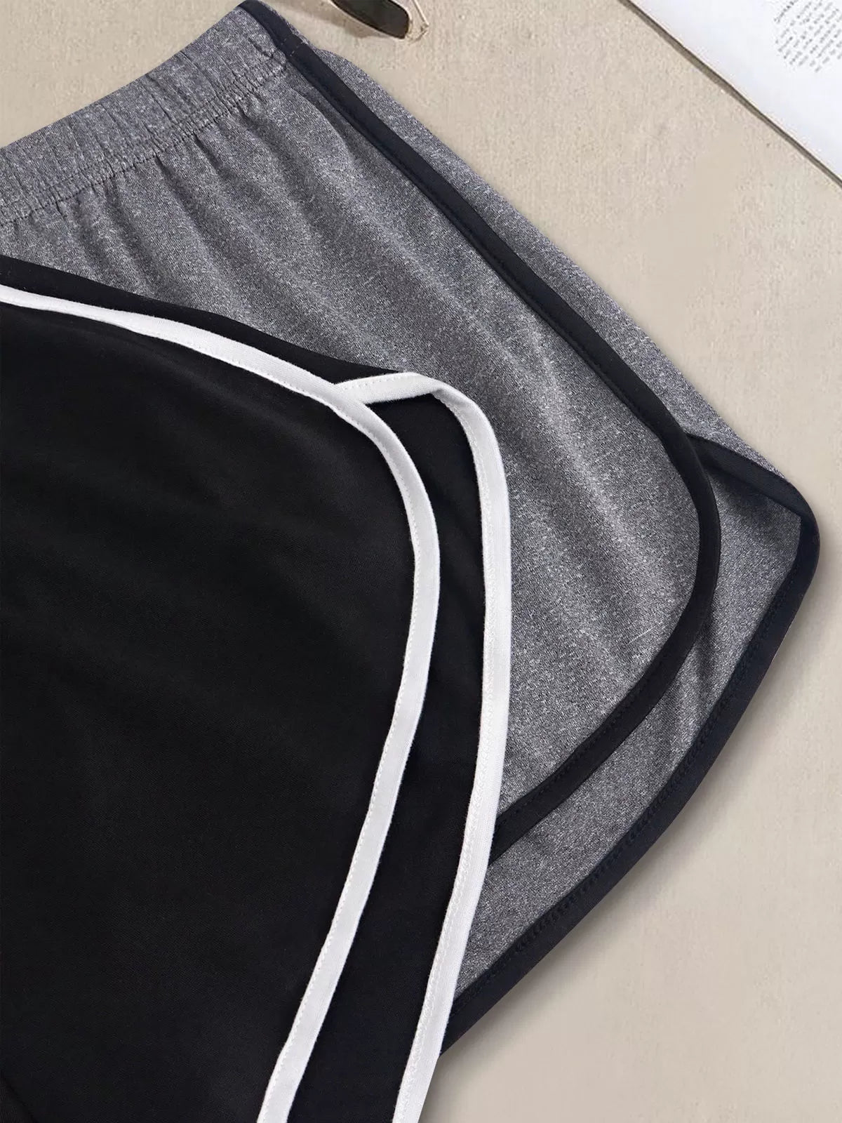 2-Pack Solid Pajama Shorts