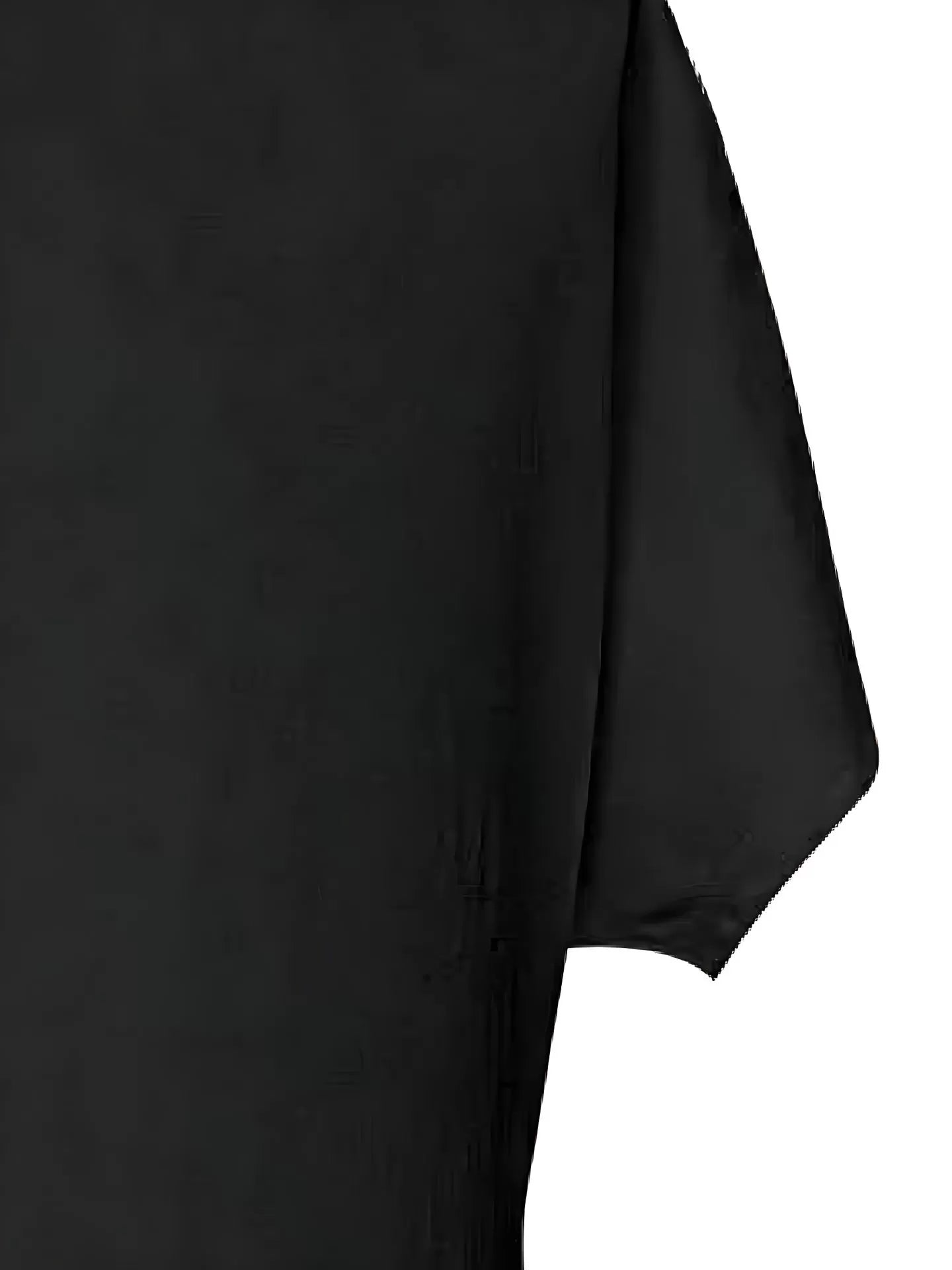 Solid Batwing Sleeve Casual Comfy Baggy Nightgown