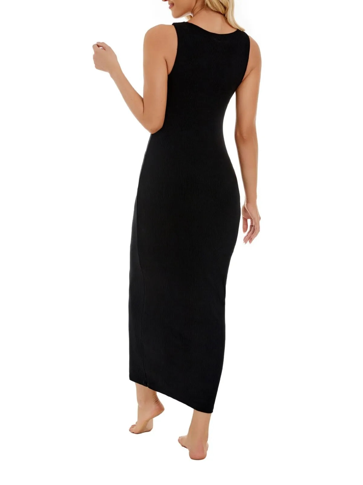 Solid Casual Bodycon Dress