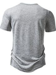Solid Round Neck Regular T-shirt