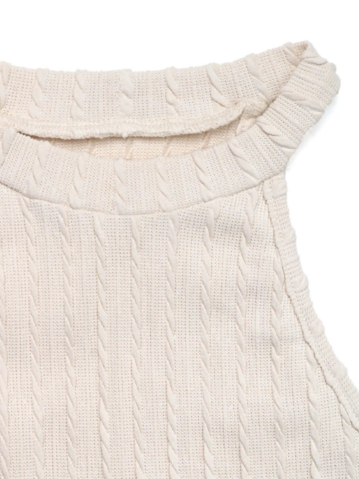 Solid Fringe Halter Cami