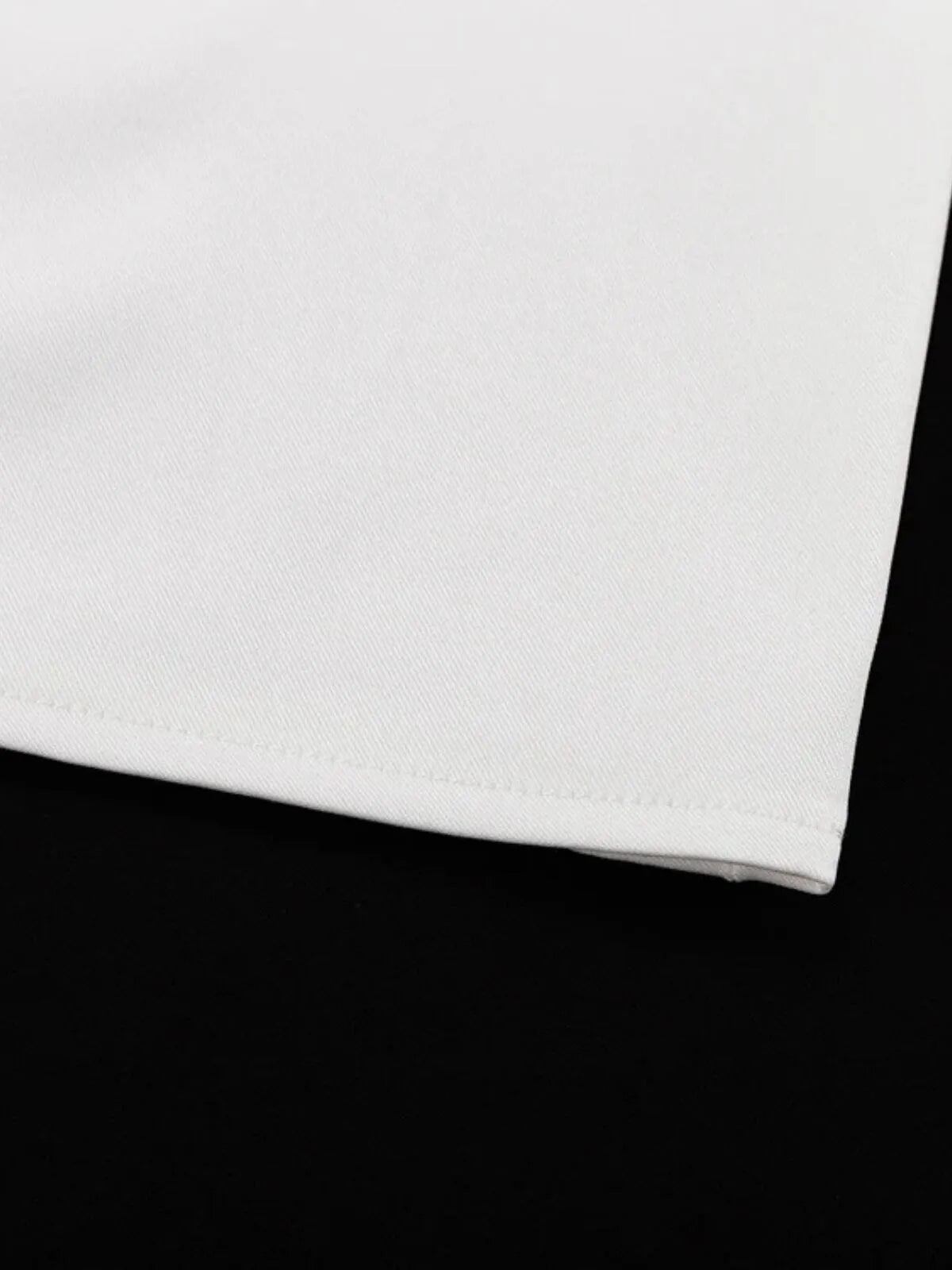 Solid Color Elegant Autumn/Spring Old Money Style Thick fashion H-shaped Commuting Hidden Center Back Skirt