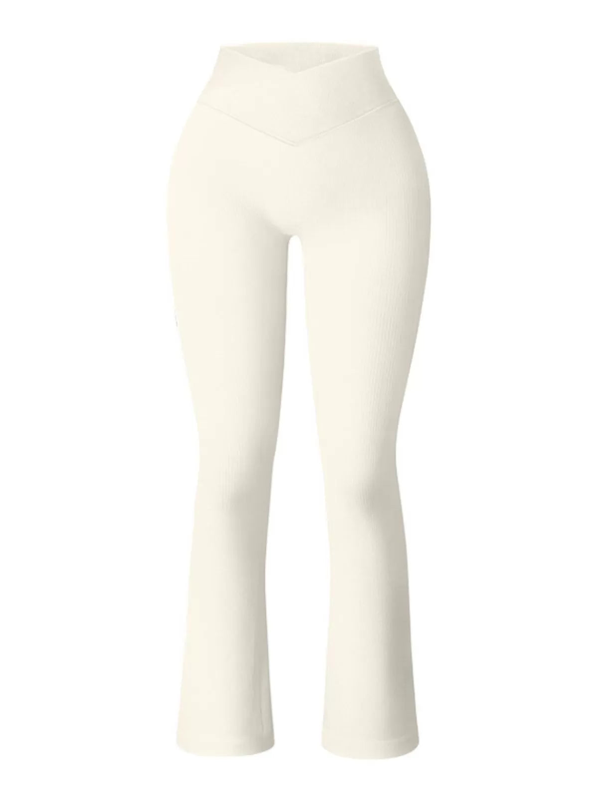 Tummy Control Seamless Workout Basic Comfort Exercise Flare Leggings