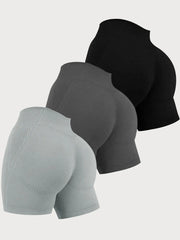Solid High Rise Pull On Leggings