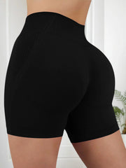 Solid High Rise Pull On Leggings