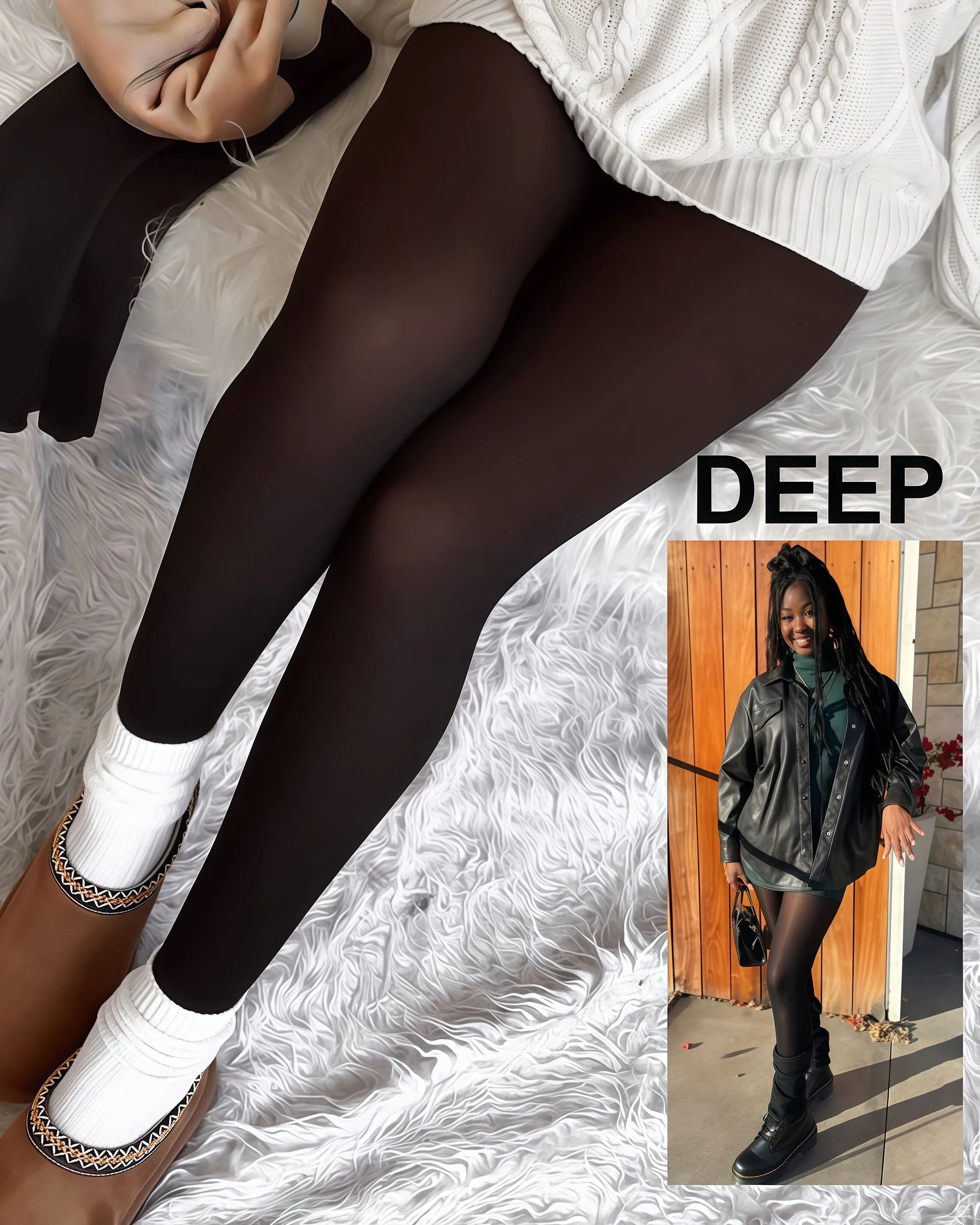 Solid Magic Fleece Lined High Rise Skinny Pants