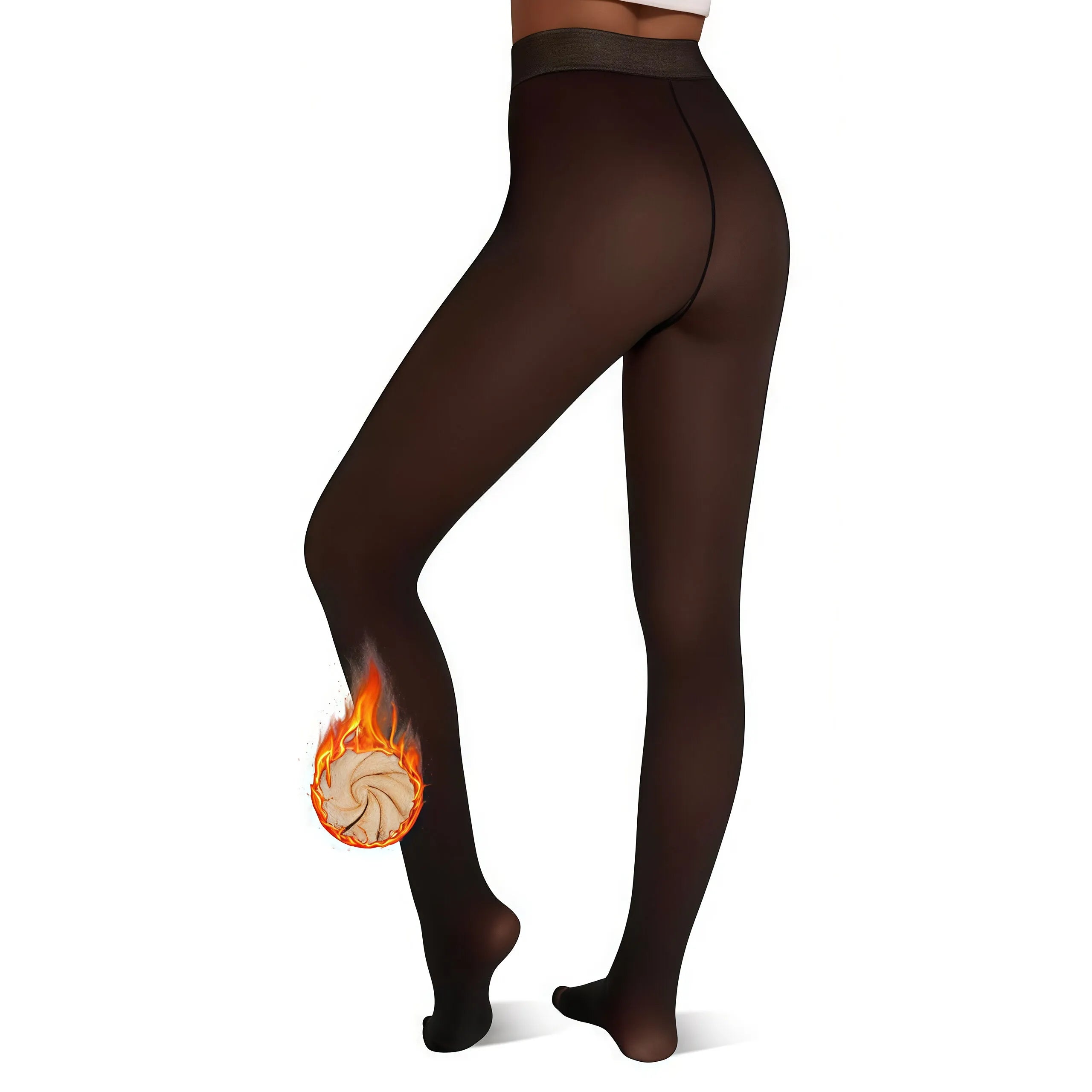 Solid Magic Fleece Lined High Rise Skinny Pants