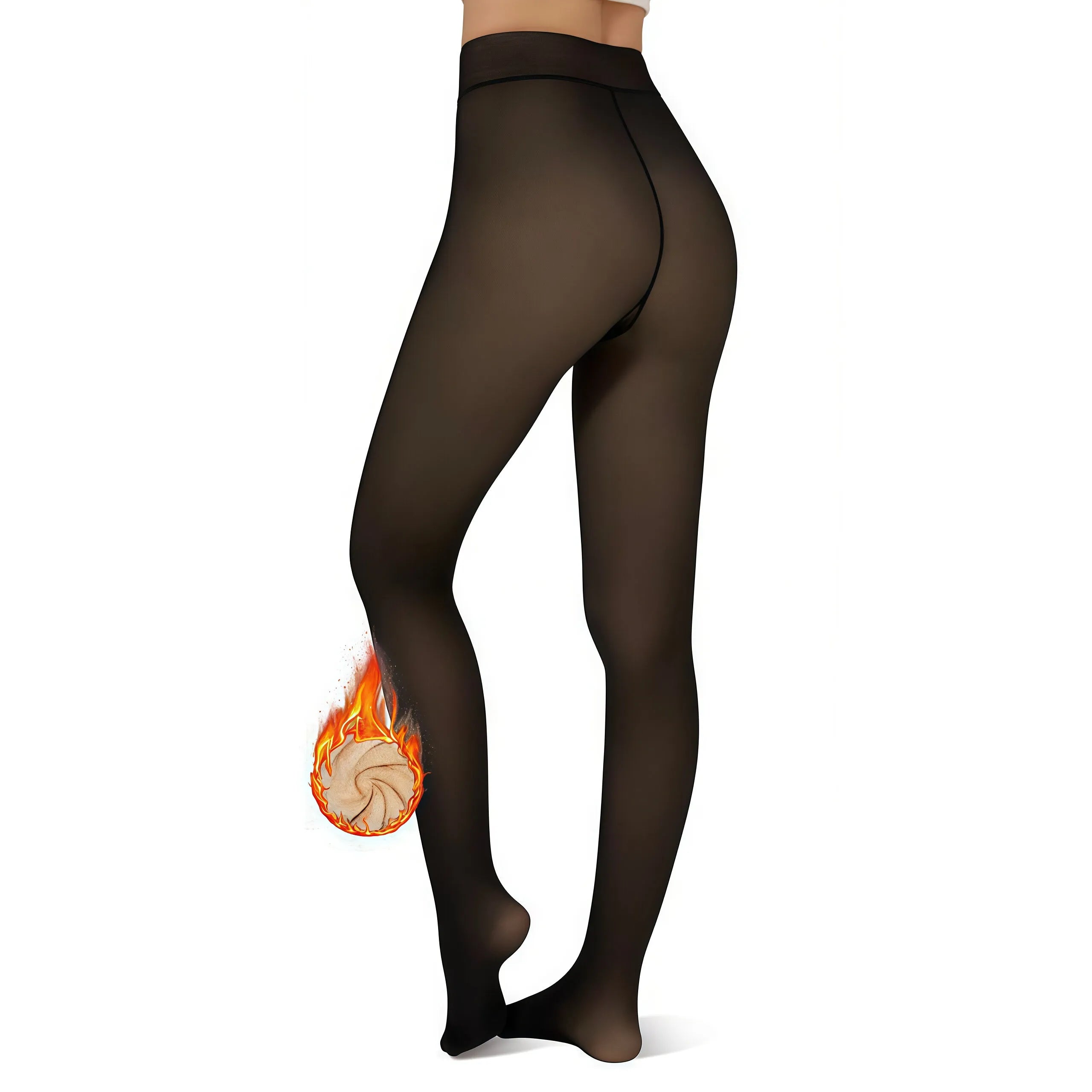 Solid Magic Fleece Lined High Rise Skinny Pants