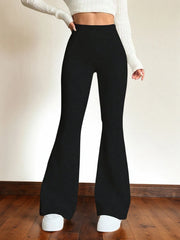Plus Size Curvy Fit Comfort Stretch Flared Skinny Pants
