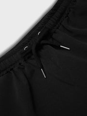 Solid Lace-up High Rise Tie Pants