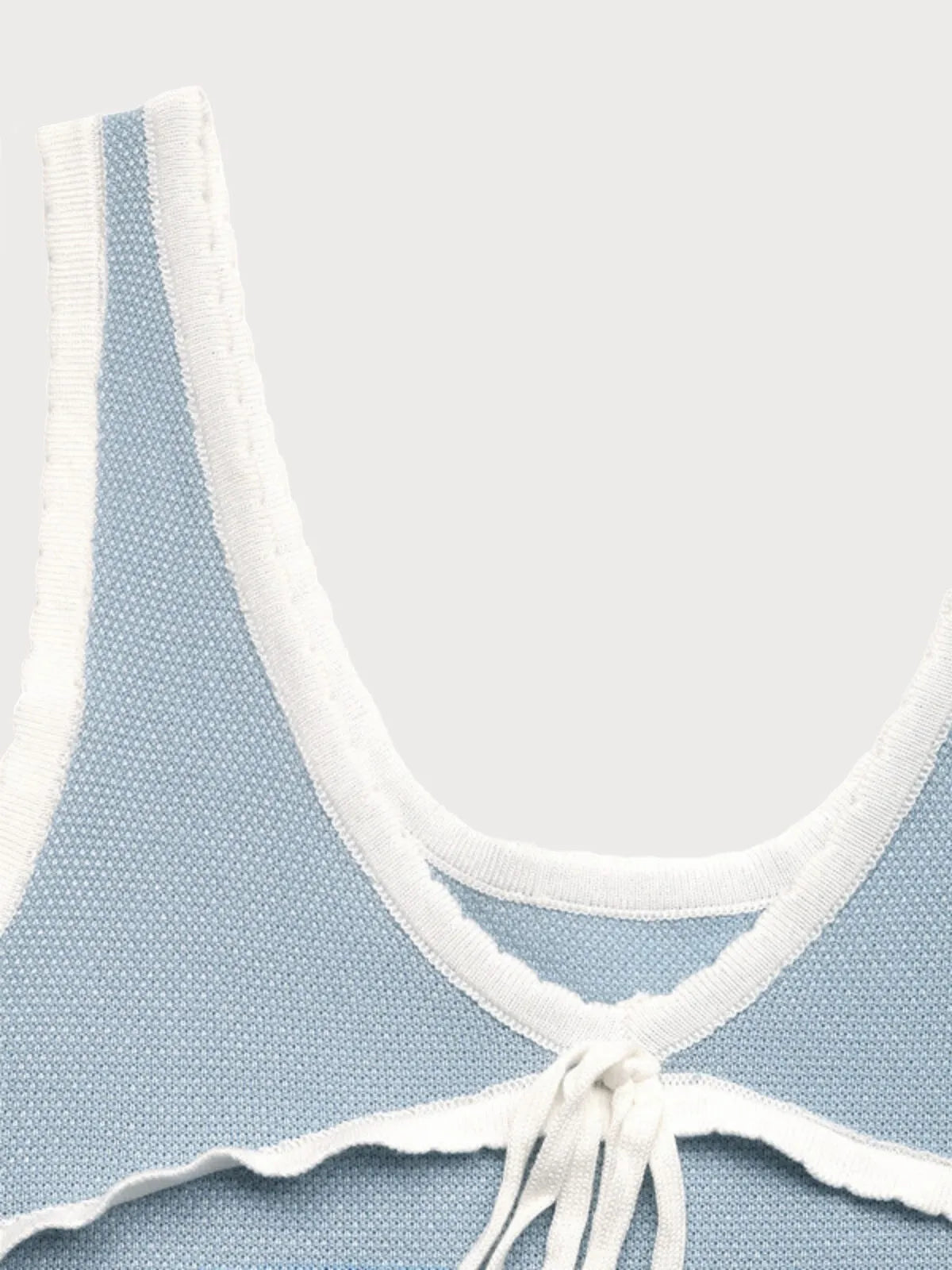 Solid Lace-up Spaghetti Strap Cami