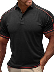 Solid Lapel Regular Polo
