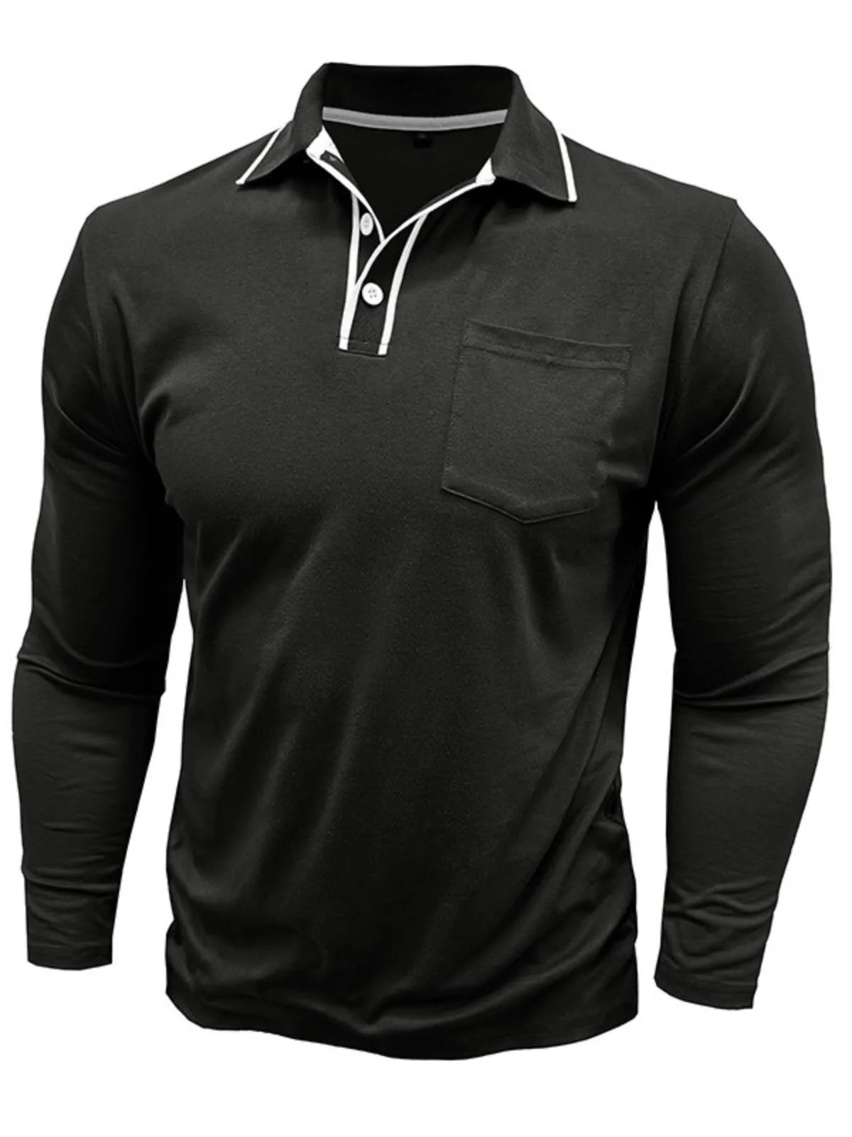 Solid Lapel Regular Polo