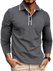 Solid Lapel Regular Polo
