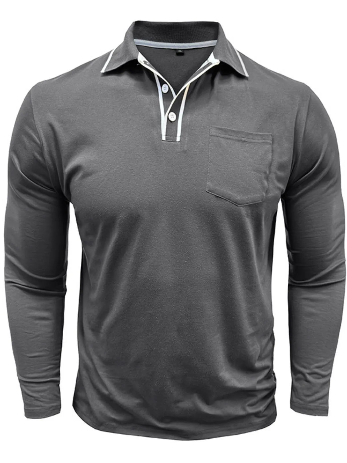 Solid Lapel Regular Polo