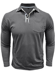 Solid Lapel Regular Polo