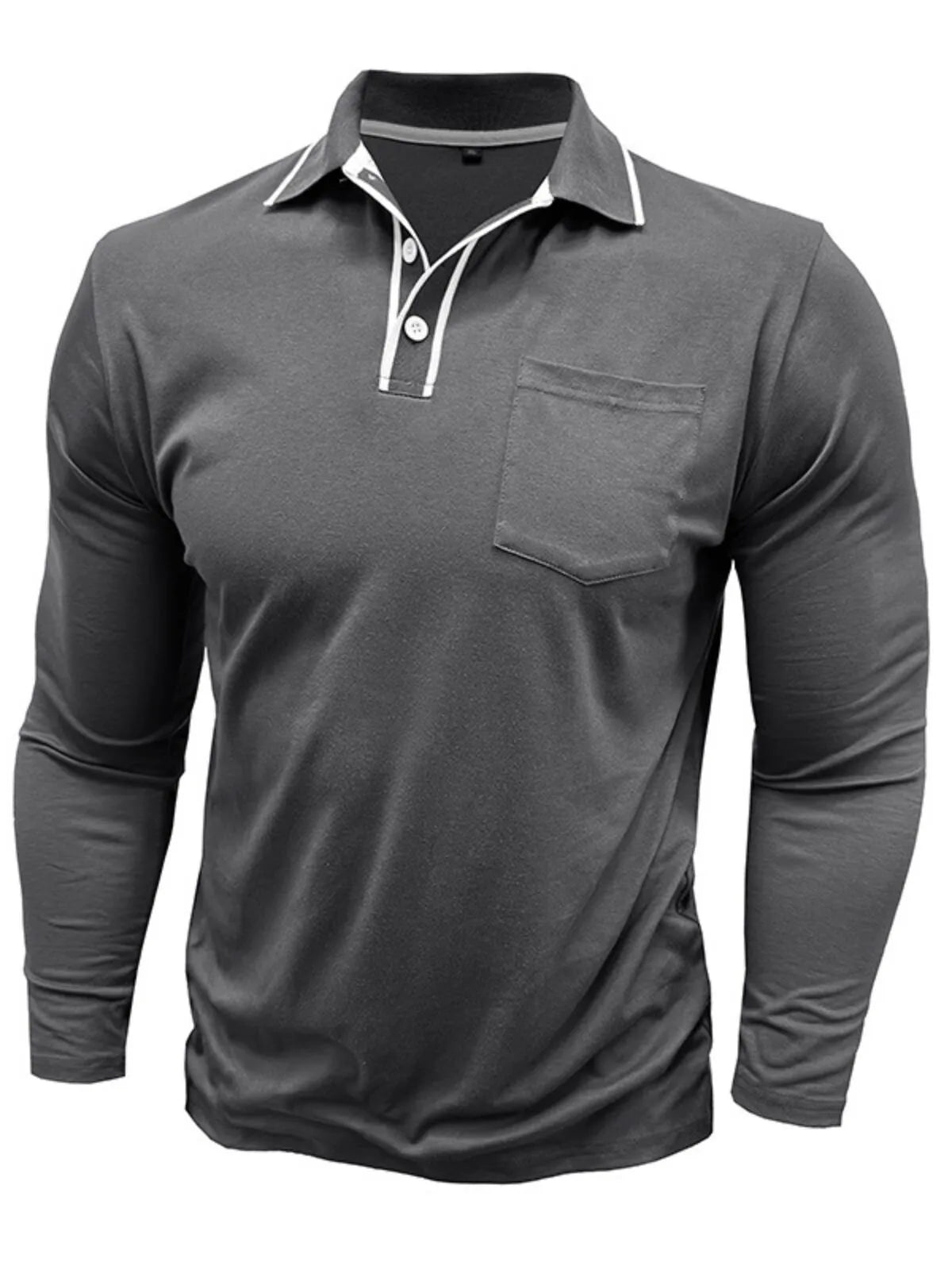 Solid Lapel Regular Polo