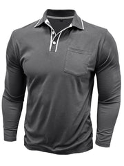Solid Lapel Regular Polo