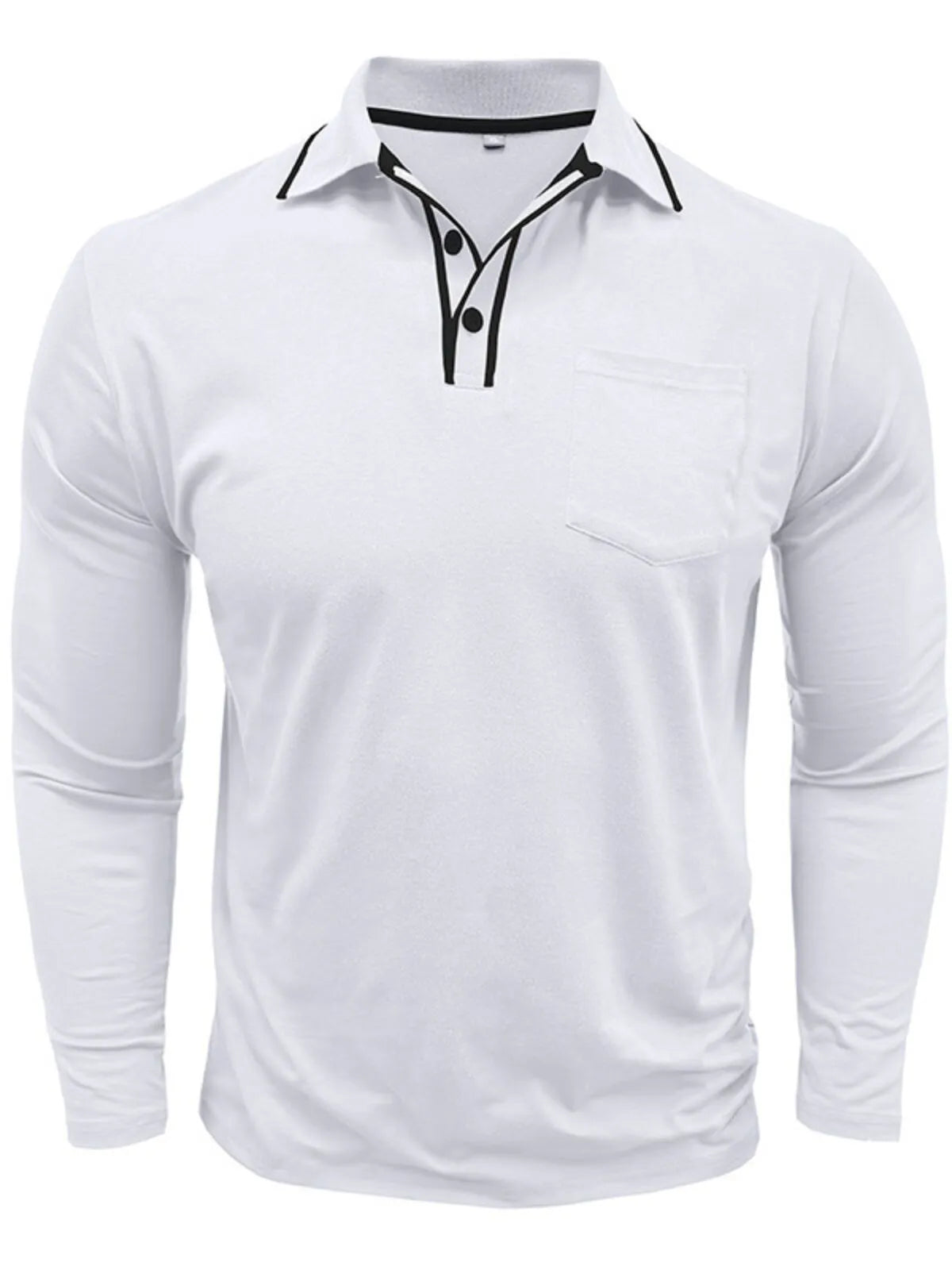 Solid Lapel Regular Polo