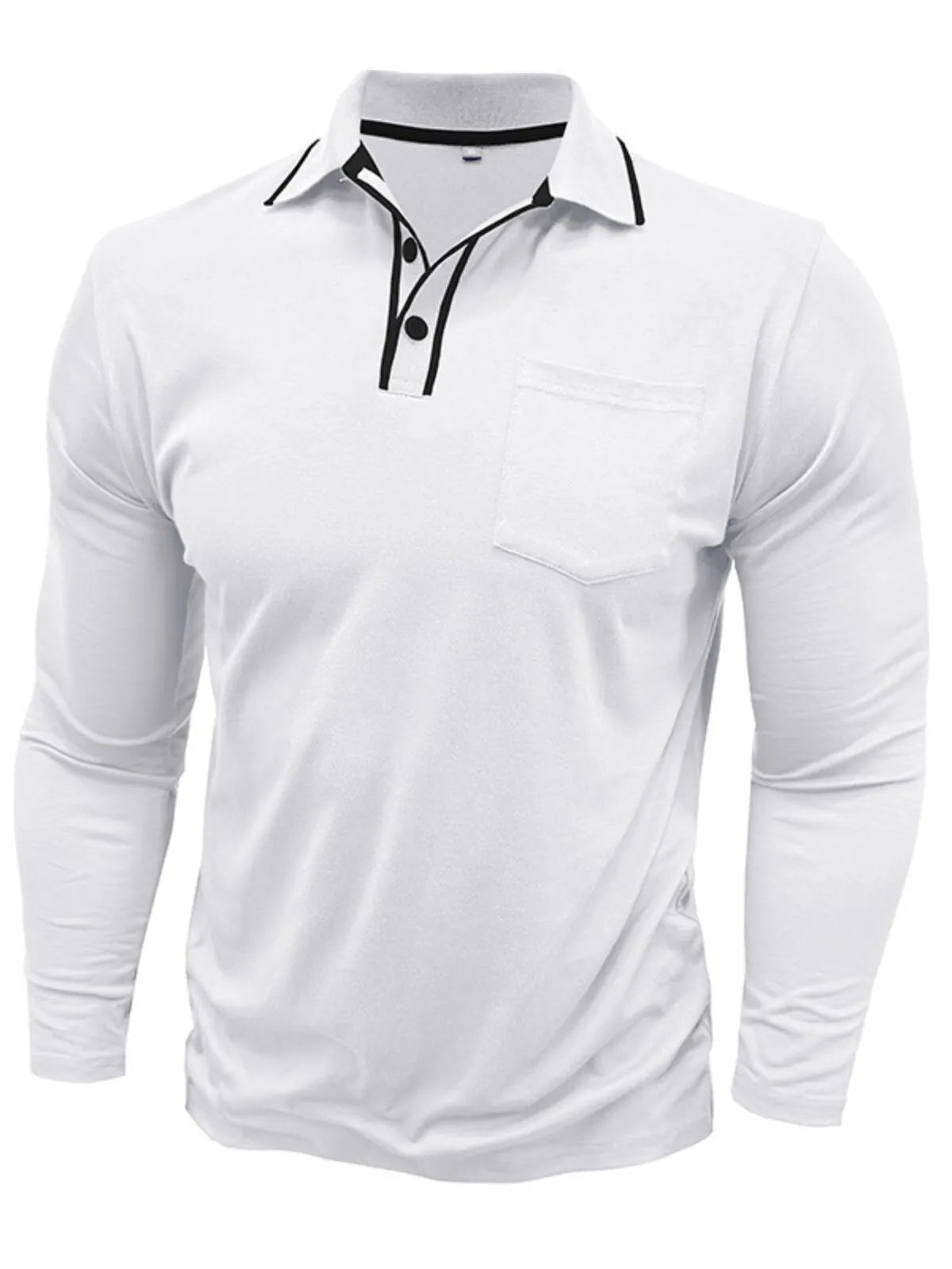 Solid Lapel Regular Polo