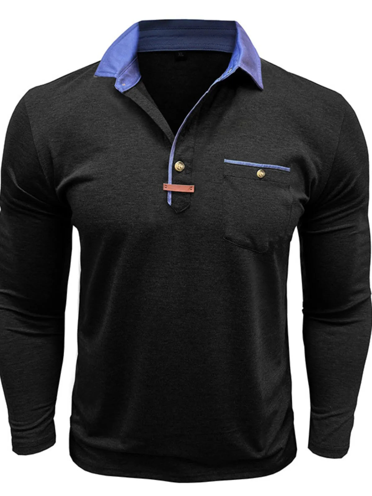 Solid Lapel Regular Polo