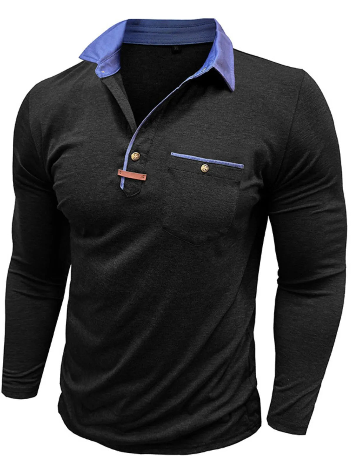 Solid Lapel Regular Polo