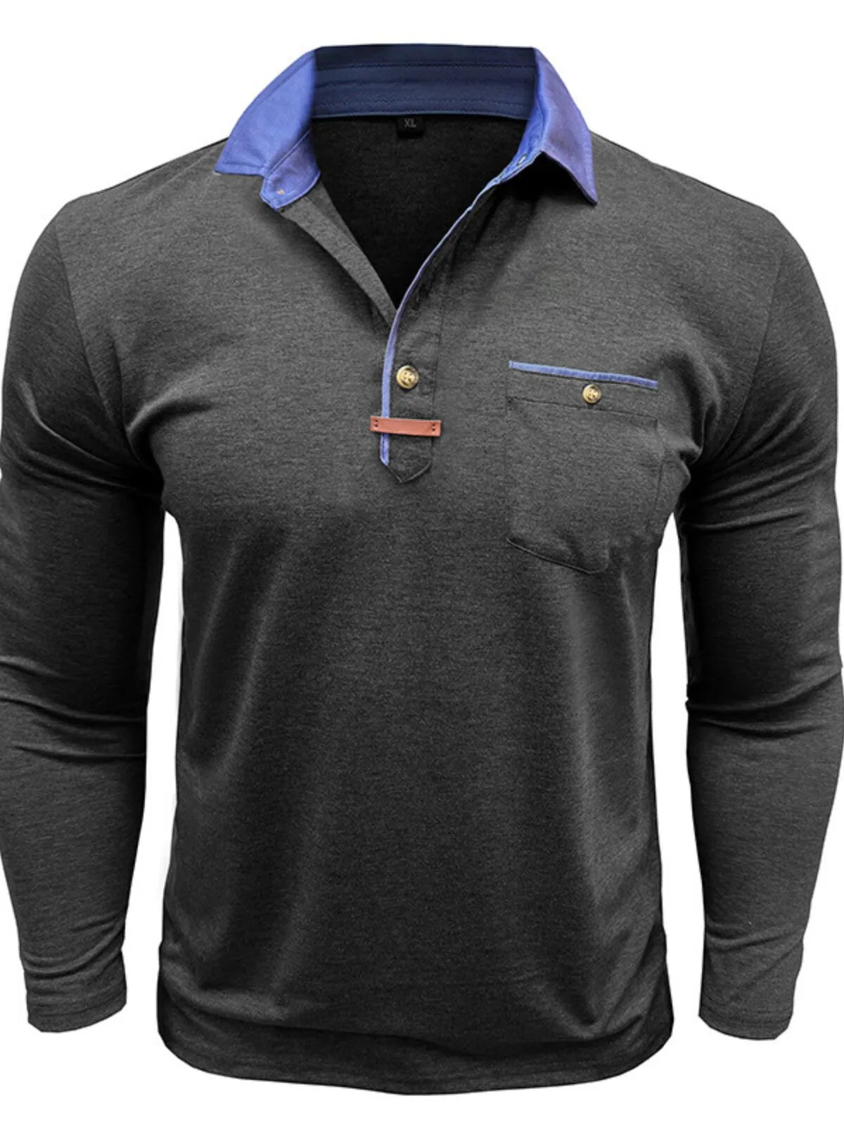 Solid Lapel Regular Polo