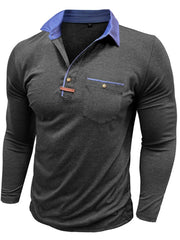 Solid Lapel Regular Polo