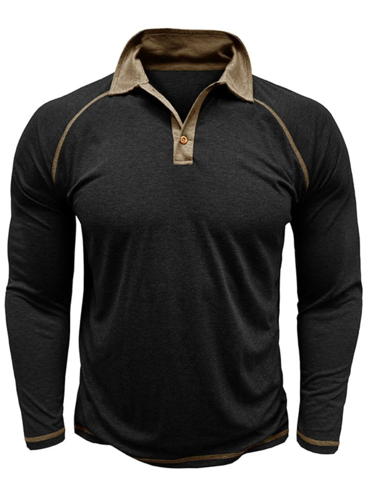 Solid Lapel Regular Polo