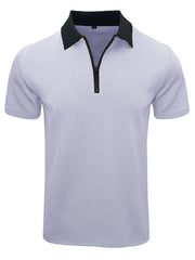 Solid Lapel Regular Polo
