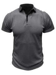 Solid Lapel Regular Polo