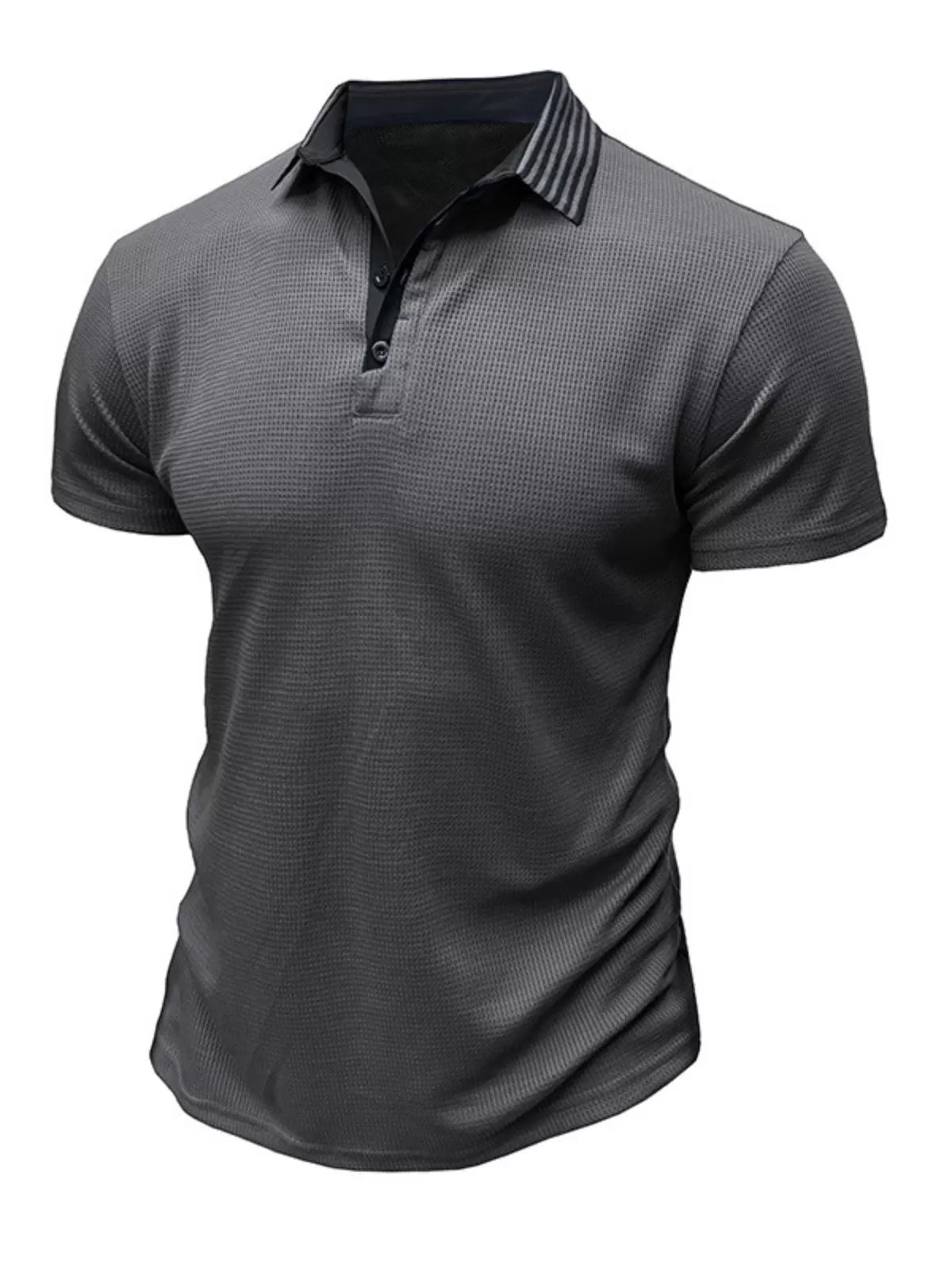 Solid Lapel Regular Polo