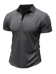 Solid Lapel Regular Polo