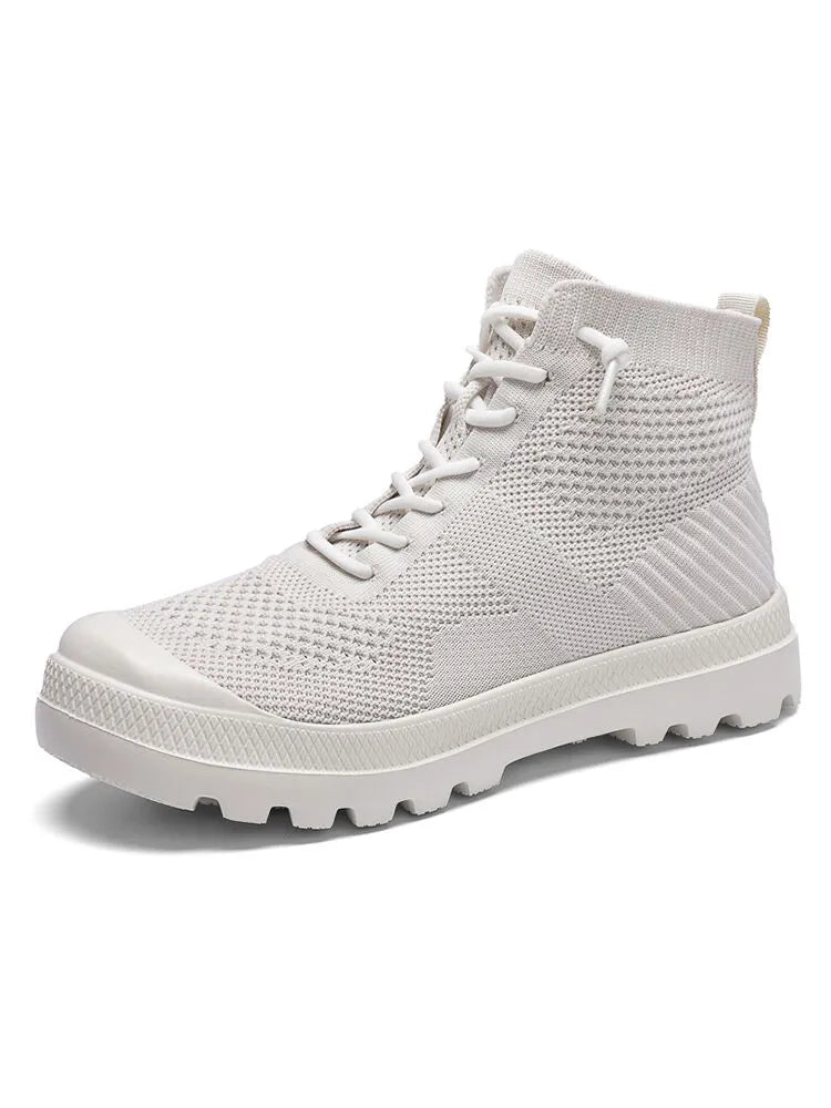 Solid Low-cup Flat Heel Fashionable Sneakers
