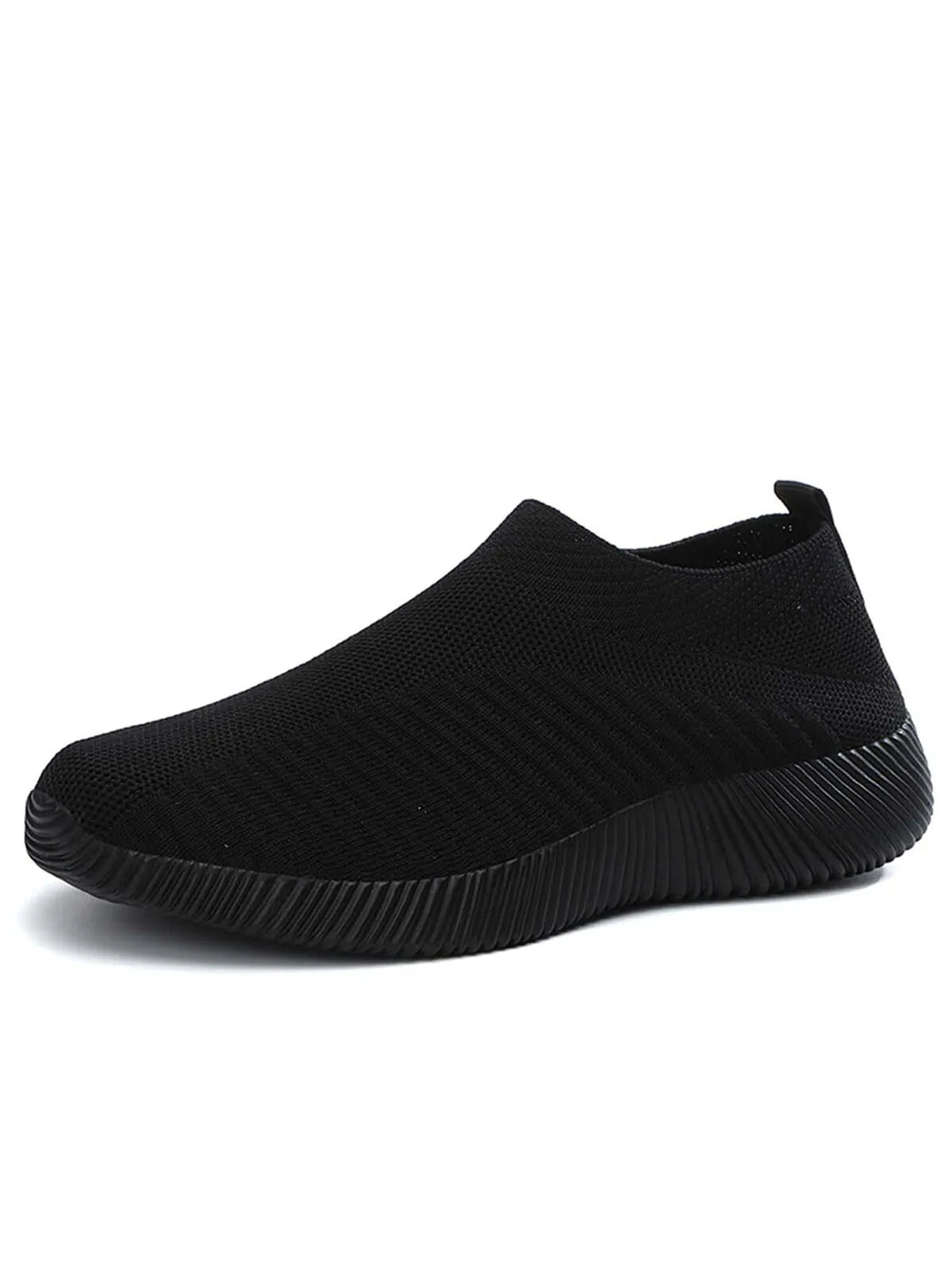 Solid Low-cut Mesh Slip-On Fashion Casual Sneakers