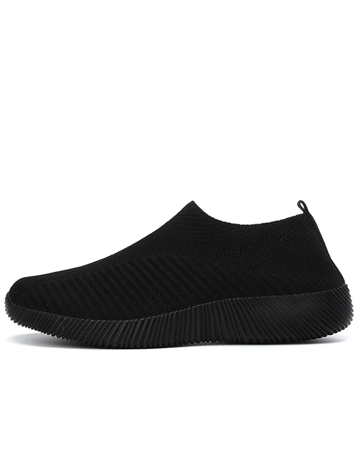 Solid Low-cut Mesh Slip-On Fashion Casual Sneakers