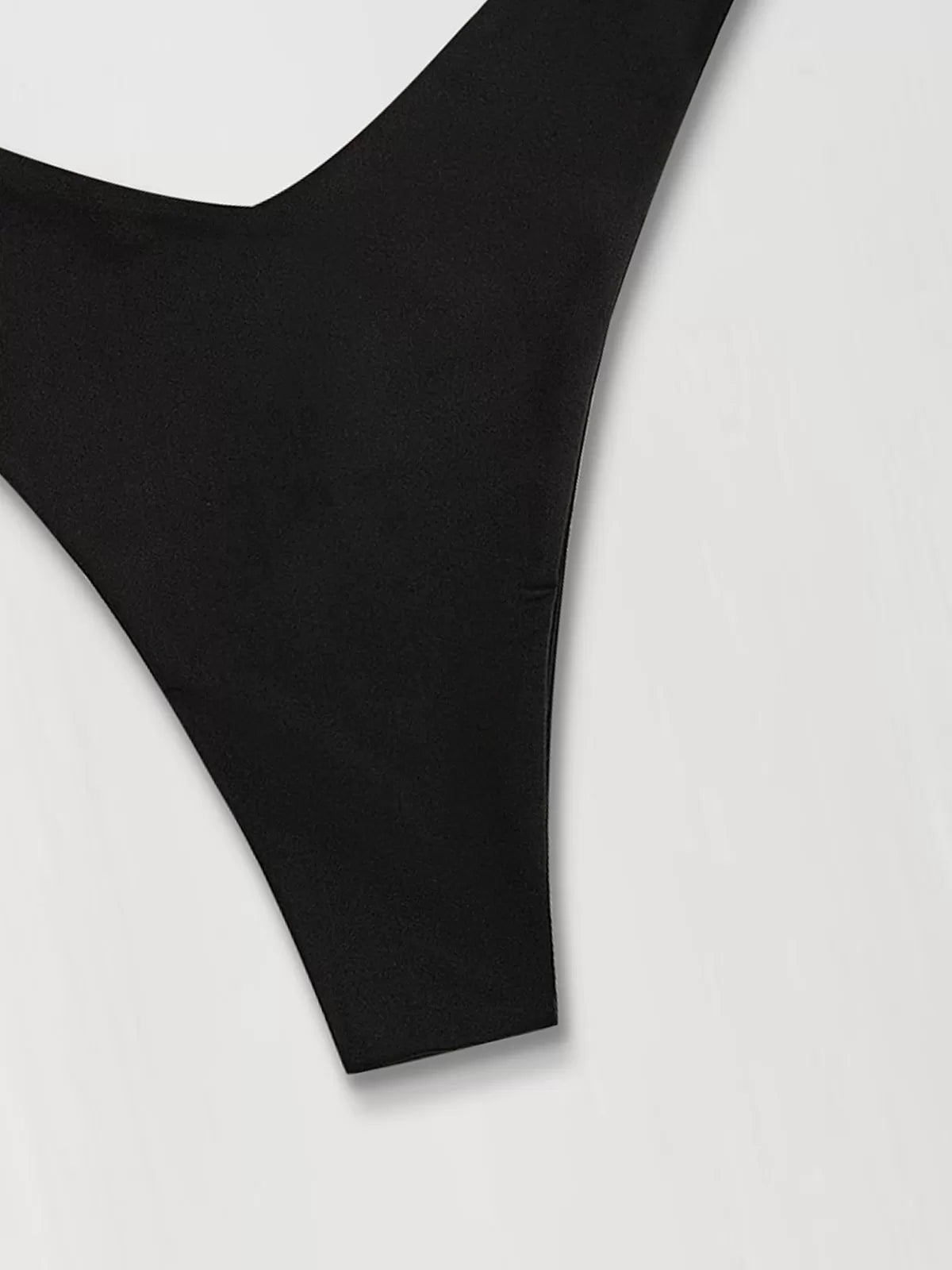 Solid Low Rise Bikini Bottom