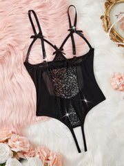 Solid Patchwork Lace Sexy Lingerie