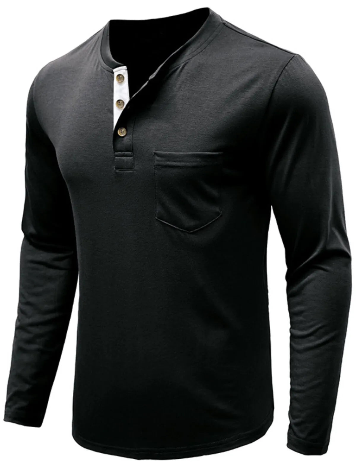 Solid Round Neck Cotton Blend Regular Polo