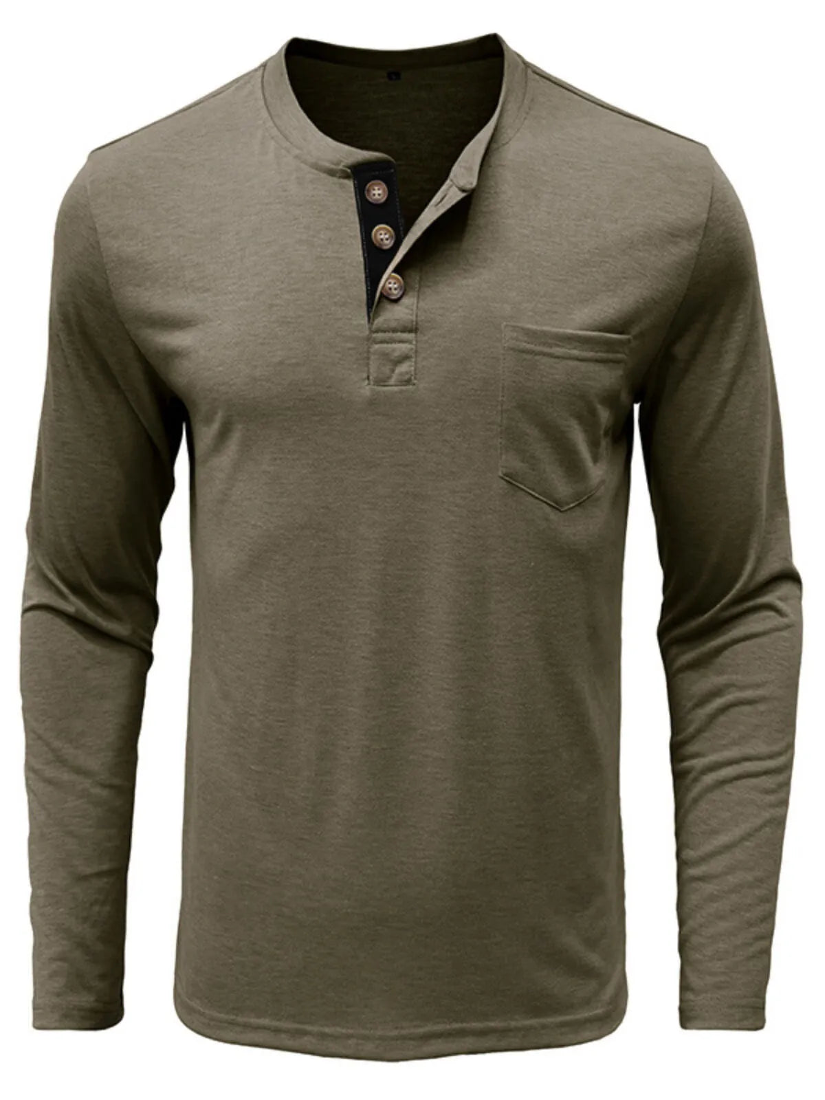 Solid Round Neck Cotton Blend Regular Polo