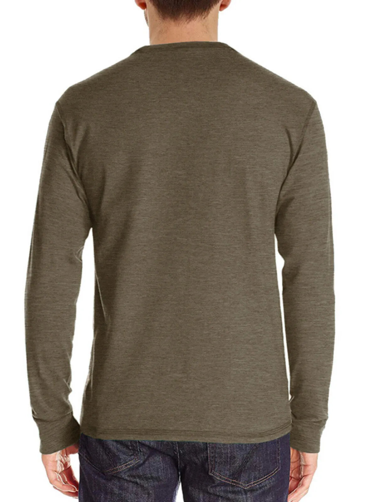 Solid Round Neck Cotton Blend Regular Polo