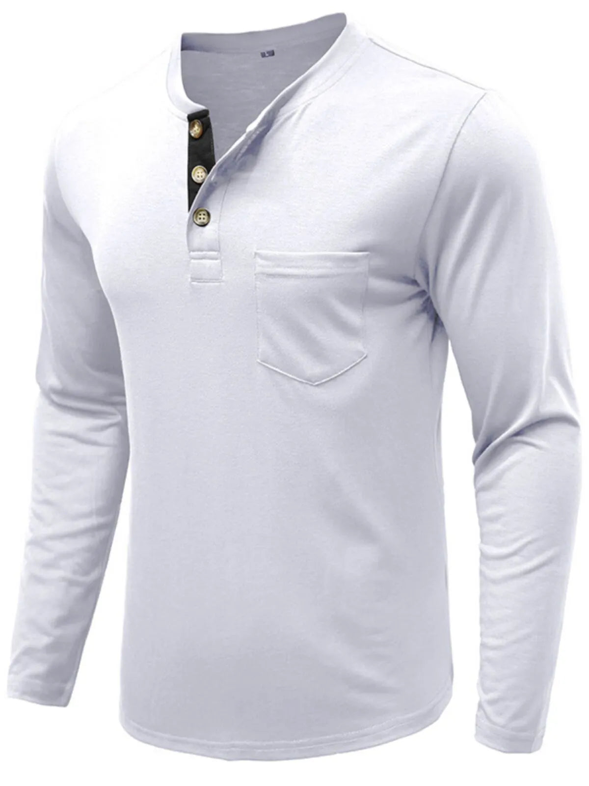 Solid Round Neck Cotton Blend Regular Polo