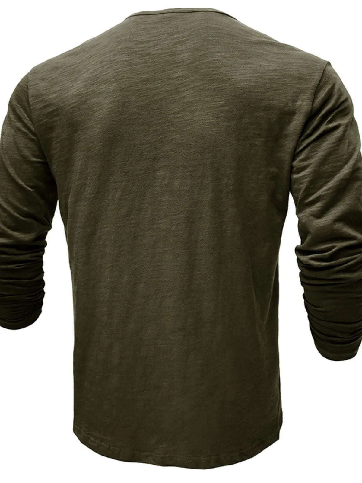 Solid Round Neck Cotton Regular T-shirt
