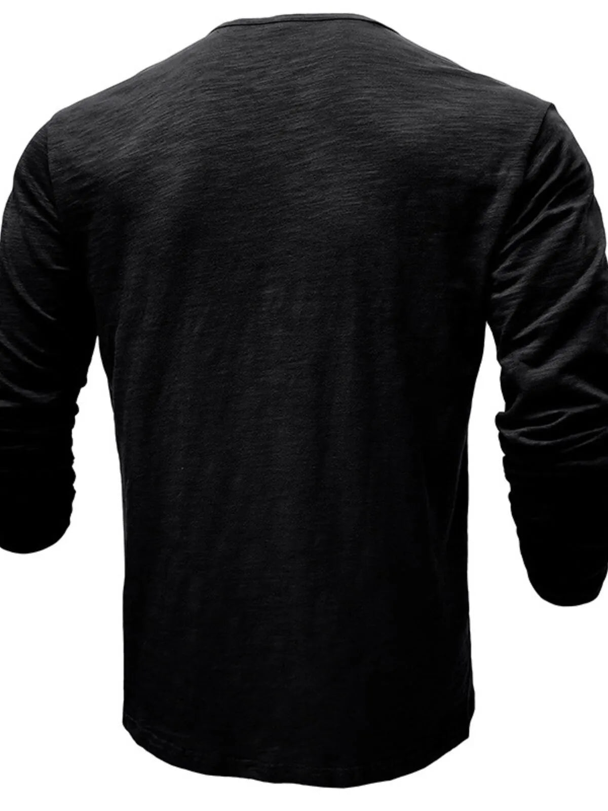 Solid Round Neck Cotton Regular T-shirt