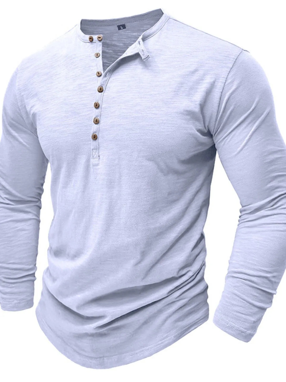 Solid Round Neck Cotton Regular T-shirt