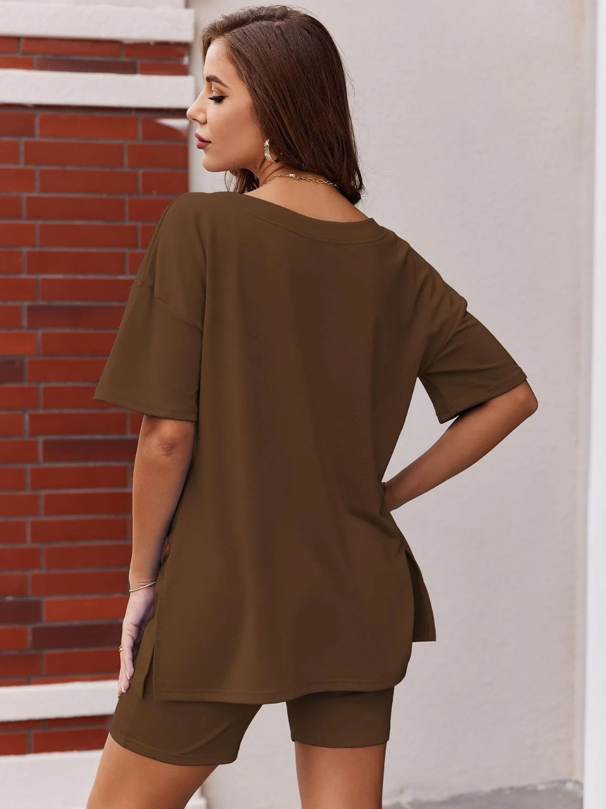 Comfy Breathable Fabric Oversized S-XXL Tracksuit Shorts Set