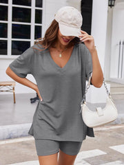 Comfy Breathable Fabric Oversized S-XXL Tracksuit Shorts Set